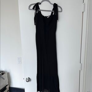 Reformation Black Dress